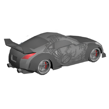 Drivox Papercraft Car – Fast Legends