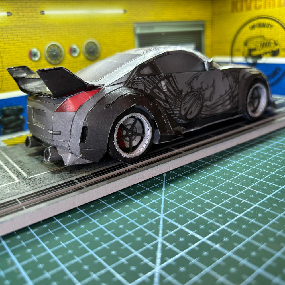Drivox Papercraft Car – Fast Legends
