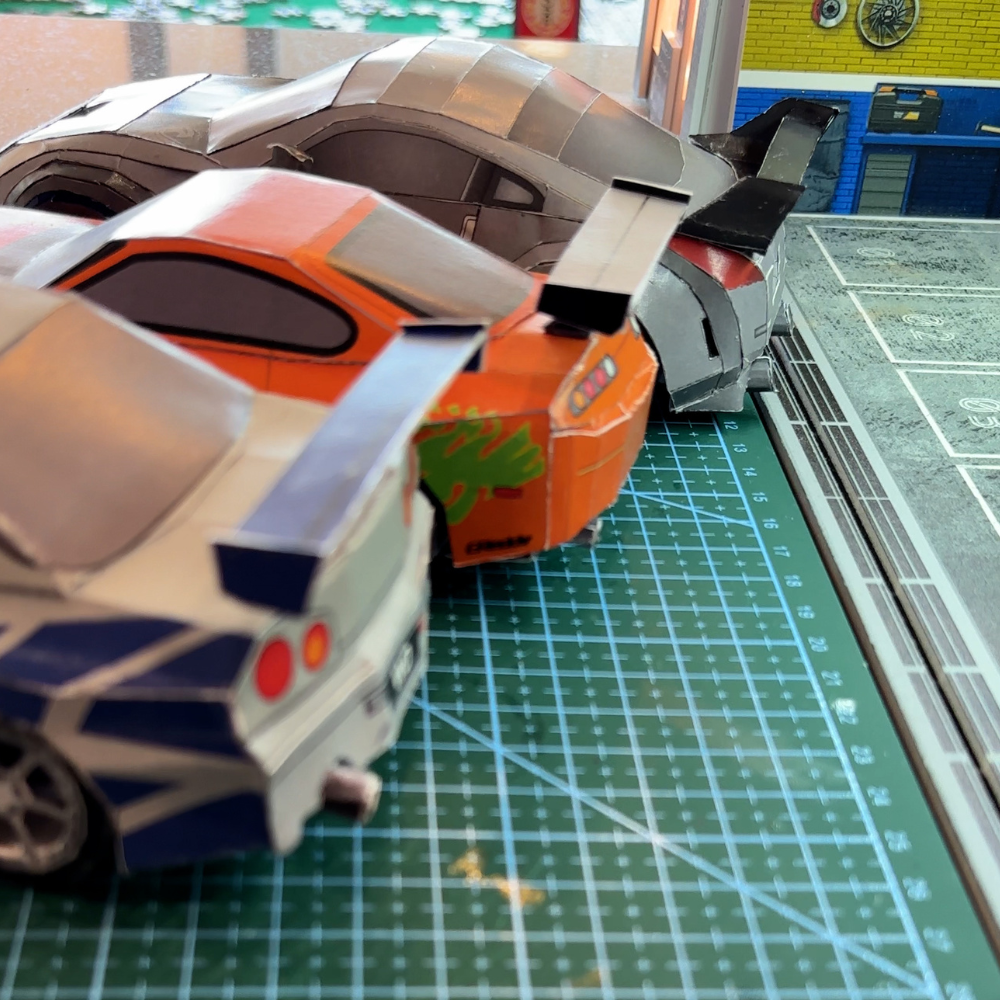 Drivox Papercraft Car – Fast Legends